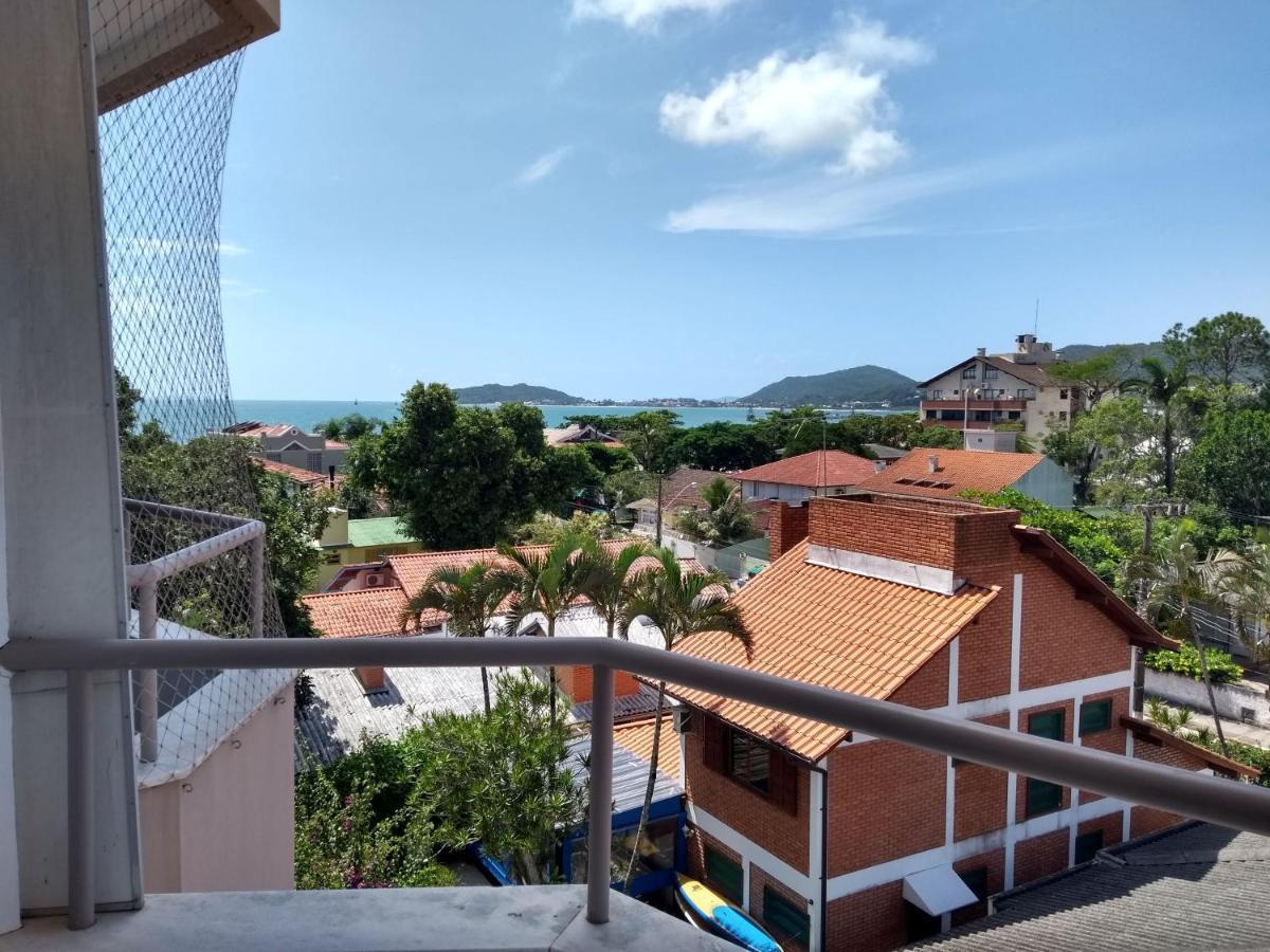 Apto Na Praia De 1 Dormitorio Com Vista Pro Mar A Poucos Passos Da Areia Appartement Florianópolis Buitenkant foto